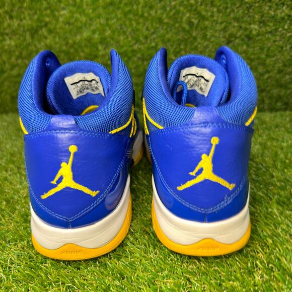 Size 12  Jordan Prime Flight 'Golden State Warriors' 616846-489 - Picture 4 of 11